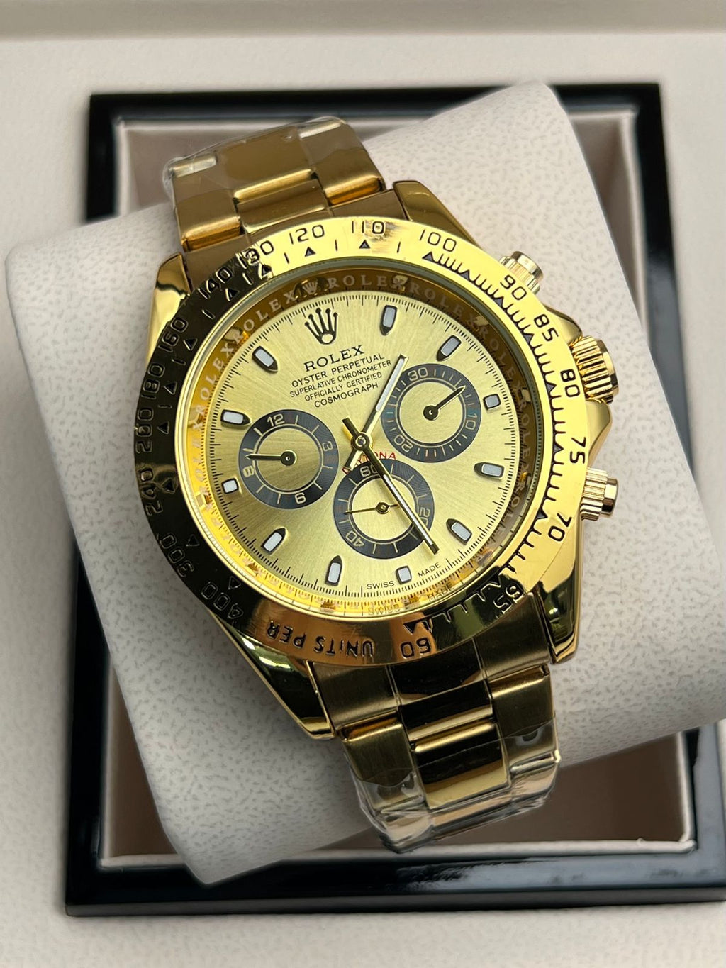 ROLEX DAYTONA ACERO + ESTUCHE DE LUJO