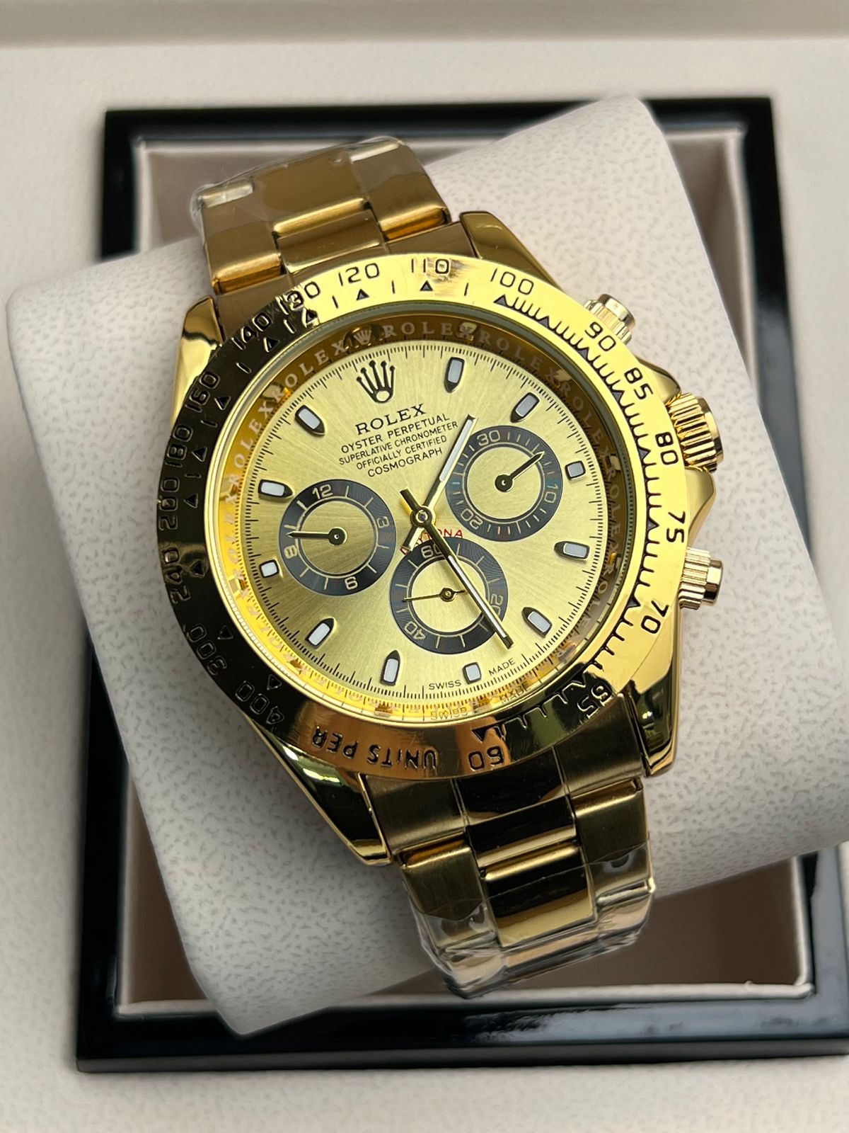 ROLEX DAYTONA ACERO + ESTUCHE DE LUJO