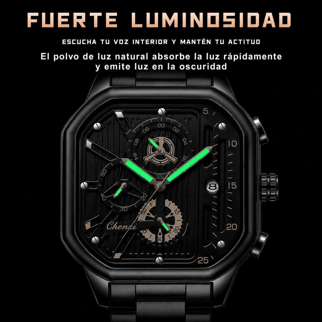 Reloj Chenxi 904 Cronógrafos Acero Hombr