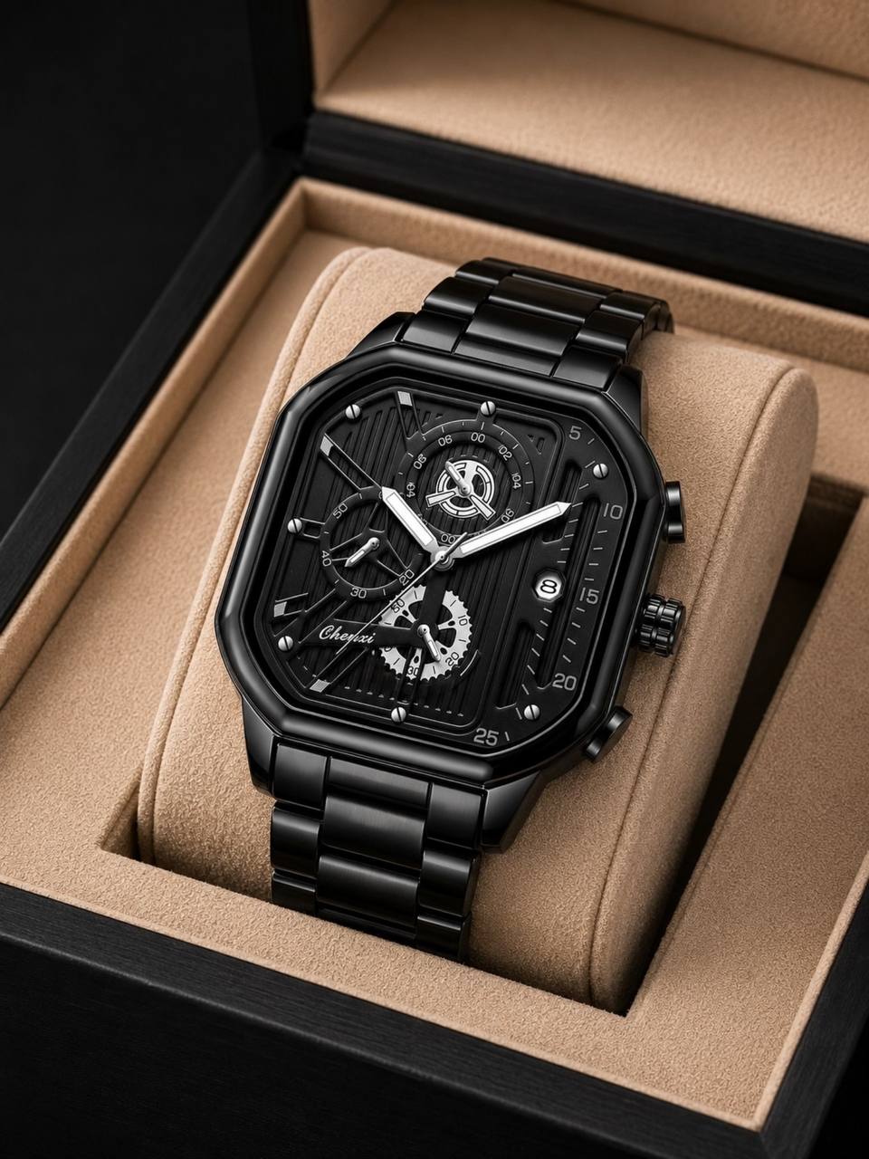 Reloj Chenxi 904 Cronógrafos Acero Hombr